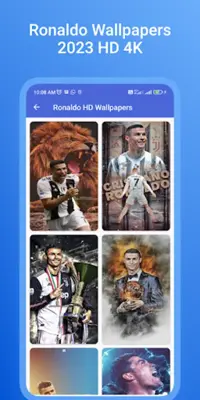 Ronaldo HD Wallpapers android App screenshot 6